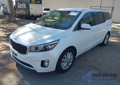2016 Kia Sedona Ex from USA, damaged, VIN KNDMC5C12G6117046